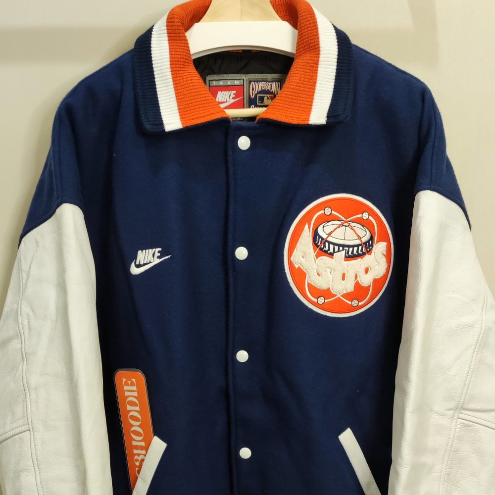NIKE HOUSTON ASTROS ASTRODOME JACKET XL WORLD SERIES CHAMPIONSHIP COOPERSTOWN